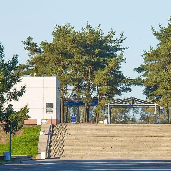 Территория морга